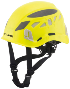 CASQUE ARES AIR 54-62 cm - Jaune Fluo / Reflecteur Gris