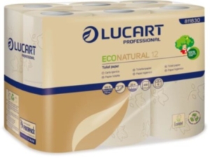 PAPIER TOILETTE ECO NATUREL 200 FTS - 12 rouleaux