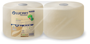 LOT DE 2 BOBINES D'ESSUI TOUT ECO NATUREL 800 FTS